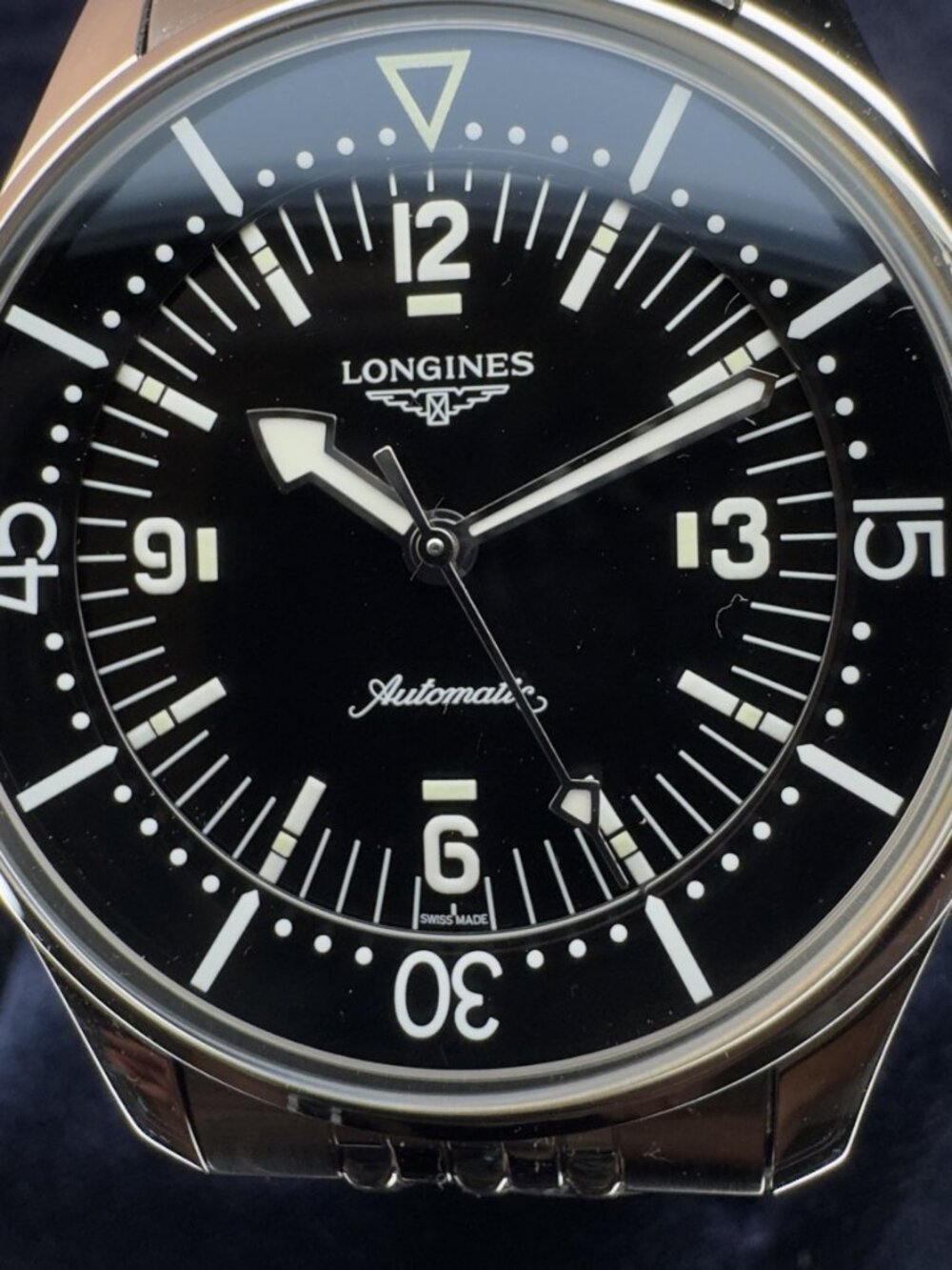 Longines Legend Diver 39mm L3.764.4.50.6 Black Dial Automatic Chronometer 300m